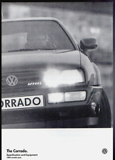 Volkswagen corrado specificati for sale  UK