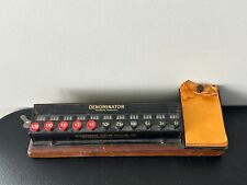 Antigo Vintage - DENOMINATOR ADDING MACHINE CO. - Calculadora de máquina de adição comprar usado  Enviando para Brazil
