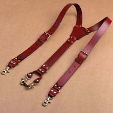 Leather suspenders straps for sale  Lenexa