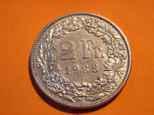 Francs helvetia 1968. d'occasion  Cazouls-lès-Béziers