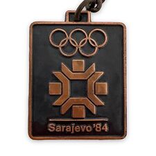 Llavero de los Juegos Olímpicos de Sarajevo 1984 mercancía oficial segunda mano  Embacar hacia Argentina