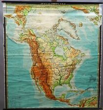 Landkarte nordamerika schulrol gebraucht kaufen  Berghülen