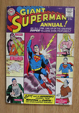 Giant Superman Annual #2 (DC, 1960) Komiks Silver Age W bardzo dobrym stanie na sprzedaż  Wysyłka do Poland