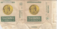 MACEDONIA  - ITALY empty cigarette pack packet label wrapper, used for sale  Shipping to South Africa