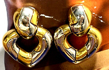 Ciner earrings heart for sale  Saint Petersburg