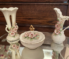Ceramic pc. floral for sale  Seguin