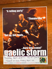Gaelic storm concert for sale  Toledo