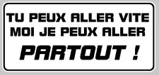 Sticker humour 4x4 d'occasion  Châtillon