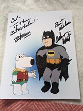 Adam west signed for sale  Shipping to Ireland