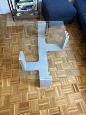 glass coffee table square for sale  New York