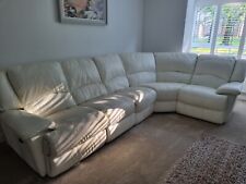 White leather modular for sale  NEWARK