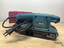 Makita 9910 120V Electric Belt Sander with Dust Bag Tested Low Use, used for sale  Shipping to South Africa