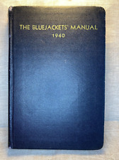 Bluejackets manual 1940 for sale  Saint Ignace