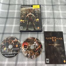 God of War 2 (PS2) BLACK LABEL - COMPLETO COM ARTE ORIGINAL, 2 DISCOS E MANUAL comprar usado  Enviando para Brazil