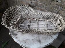 Vintage wicker basket for sale  LONDON