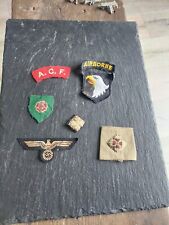 Militaria various badge for sale  PRESTON
