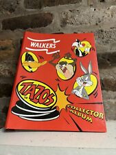 Used, Walkers/ Looney Toons Tazos, Collector Album - COMPLETE - SUPERB CONDITION for sale  Shipping to South Africa