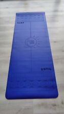 yoga mat blue for sale  READING