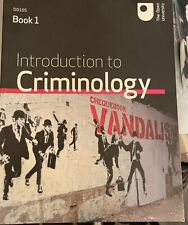 Introduction criminology open for sale  MOTHERWELL