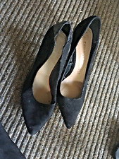 Womens black suede for sale  CHRISTCHURCH
