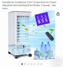 Ar condicionado portátil refrigerador de ar evaporativo 3 em 1 comprar usado  Enviando para Brazil