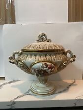 capodimonte covered bowl for sale  Stockton