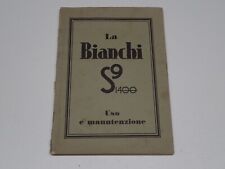 Bianchi 1400 libretto usato  Bussoleno