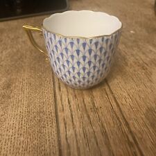 Herend fishnet tea for sale  DARTFORD