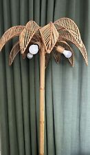 rattan floor lamp for sale  LONDON