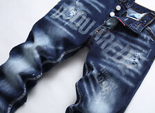 Reino Unido Novo Jeans Masculino Elástico Fino Denim Multi-Artesanato Ícone Jeans Quente comprar usado  Enviando para Brazil