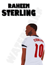 Raheem stirling print for sale  BILSTON