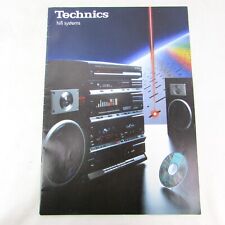 Technics 1980s brochure for sale  PORTSMOUTH
