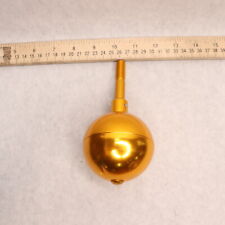 Bandeira poste bola topper acabamento ouro 1/2" eixo x 3" largura - incompleto comprar usado  Enviando para Brazil