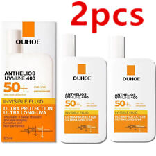 2X 50ML Anti-ageing LRP Anthelios SPF50+ Ultra Protection Invisible Fluid Cream., usado comprar usado  Enviando para Brazil