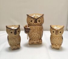 Owl canister jar for sale  Chesapeake