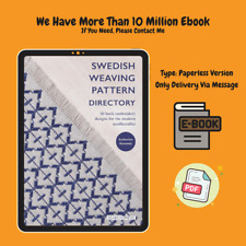 Directorio sueco de patrones de tejido: 50 diseños de bordado Huck para lo moderno... segunda mano  Embacar hacia Argentina