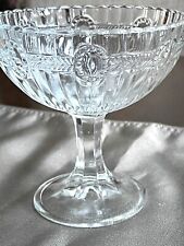 Clear glass compote for sale  Annapolis