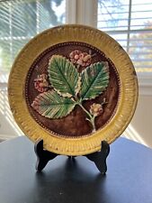 Majolica plate floral for sale  Clarksville