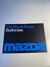 Mazda range brochure for sale  NEWCASTLE UPON TYNE