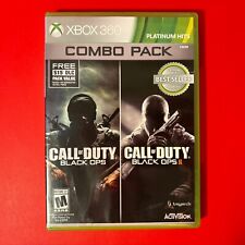 Call of Duty: Black Ops 1 & 2 Combo Pack (Xbox 360, 2015) (CIB) (Testado) comprar usado  Enviando para Brazil