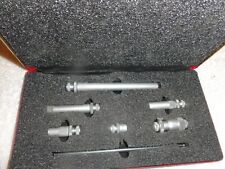 INSIDE MICROMETER VINTAGE CENTRAL TOOL CO USA TUBULAR TYPE 7 PIECE SET W/CASE, used for sale  Shipping to South Africa