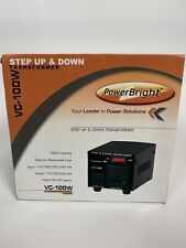 Transformador/conversor Step Up & Down VC100W PowerBright 100W comprar usado  Enviando para Brazil