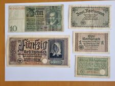 German reichmark banknotes for sale  NORTHOLT