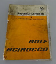 Werkstatthandbuch golf scirocc gebraucht kaufen  Jever