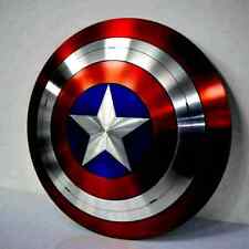 Réplica de pantalla de utilería de metal escudo del Capitán América con precisión 1:1 regalo de Navidad segunda mano  Embacar hacia Argentina