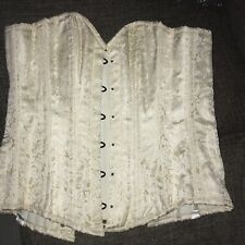 Women corset ivory for sale  BIRMINGHAM
