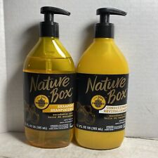 Used, Nature Box Shampoo & Conditioner Macadamia Oil W/100% Cold Pressed Oil for sale  Shipping to South Africa