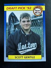 1992 Front Row Draft Picks #43 Scott Gentile RC for sale  Shipping to South Africa