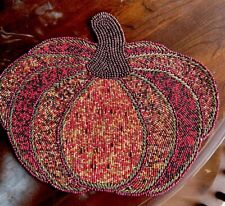 Beaded placemats pumpkin for sale  Louisville