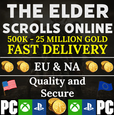 ESO Elder Scrolls Online Gold - PS XBOX PC NA / EUROPA Server 500k a 25 milhões, usado comprar usado  Enviando para Brazil